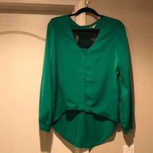 Kelly green blouse